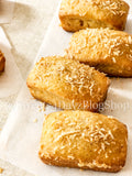Coconut Rum Bread on Linen
