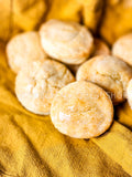 Copycat Popeyes Biscuits on White