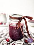 Homemade Cranberry Sauce on Rhombus
