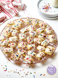 Mini Strawberry PopTarts on White