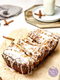 Cinnamon Pull Apart Bread on White