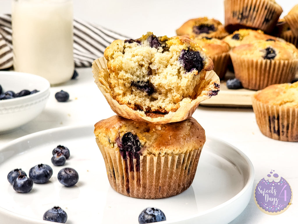 Protein Blueberry Muffins on Rhombus